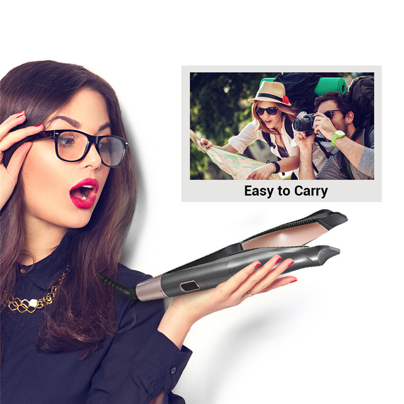 Gustala 2-In-1 hair curing irons hair culer straightener Gustala 2-In-1 hair curing irons hair culer straightener