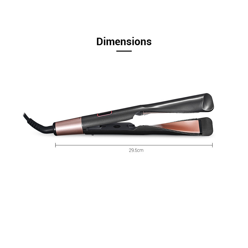 Gustala 2-In-1 hair curing irons hair culer straightener