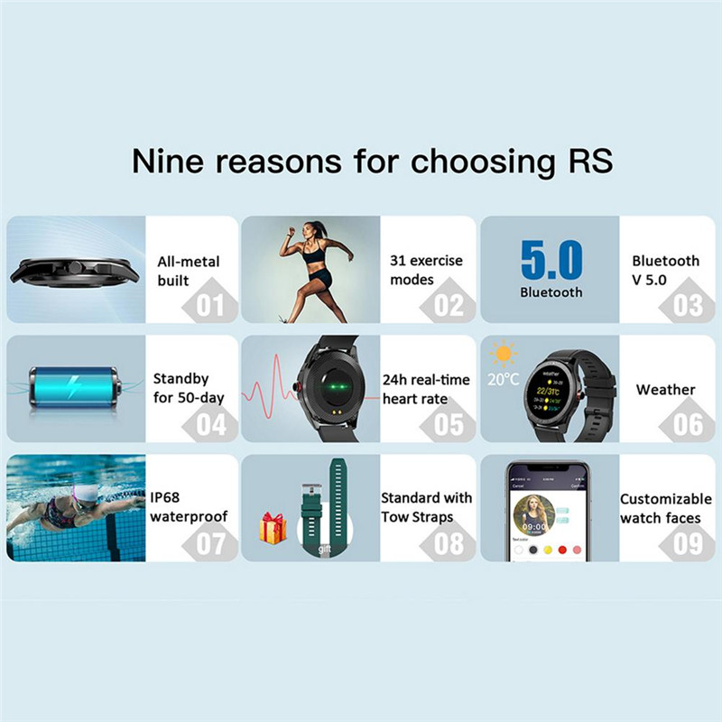 TICWRIS RS sports bluetooth smart watches TICWRIS RS sports bluetooth smart watches