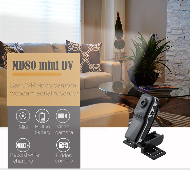 MD80 Mini DV DVR Video Camera Camcorder Sport Bike Recorder