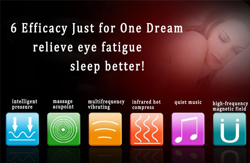 Magnetic Far-infrared MP3 Dispel Eye Bags Eye Care Massager Magnetic Far-infrared MP3 Dispel Eye Bags Eye Care Massager