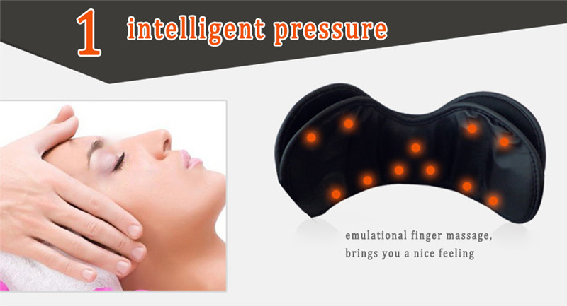 Magnetic Far-infrared MP3 Dispel Eye Bags Eye Care Massager