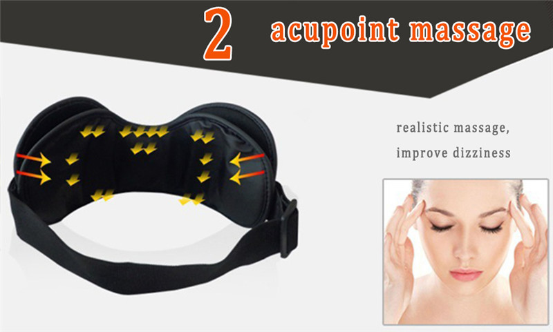 Magnetic Far-infrared MP3 Dispel Eye Bags Eye Care Massager
