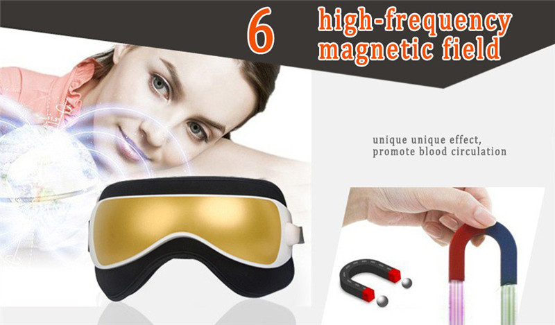 Magnetic Far-infrared MP3 Dispel Eye Bags Eye Care Massager