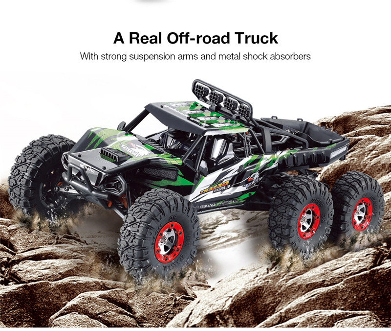 FEIYUE FY06 1:12 2.4GHz 6WD RC Off-road Desert Truck FEIYUE FY06 1:12 2.4GHz 6WD RC Off-road Desert Truck
