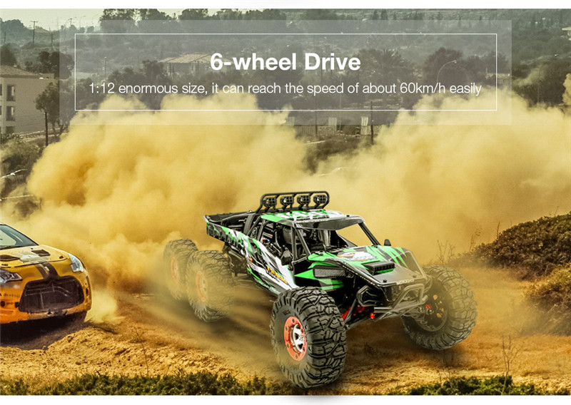 FEIYUE FY06 1:12 2.4GHz 6WD RC Off-road Desert Truck FEIYUE FY06 1:12 2.4GHz 6WD RC Off-road Desert Truck