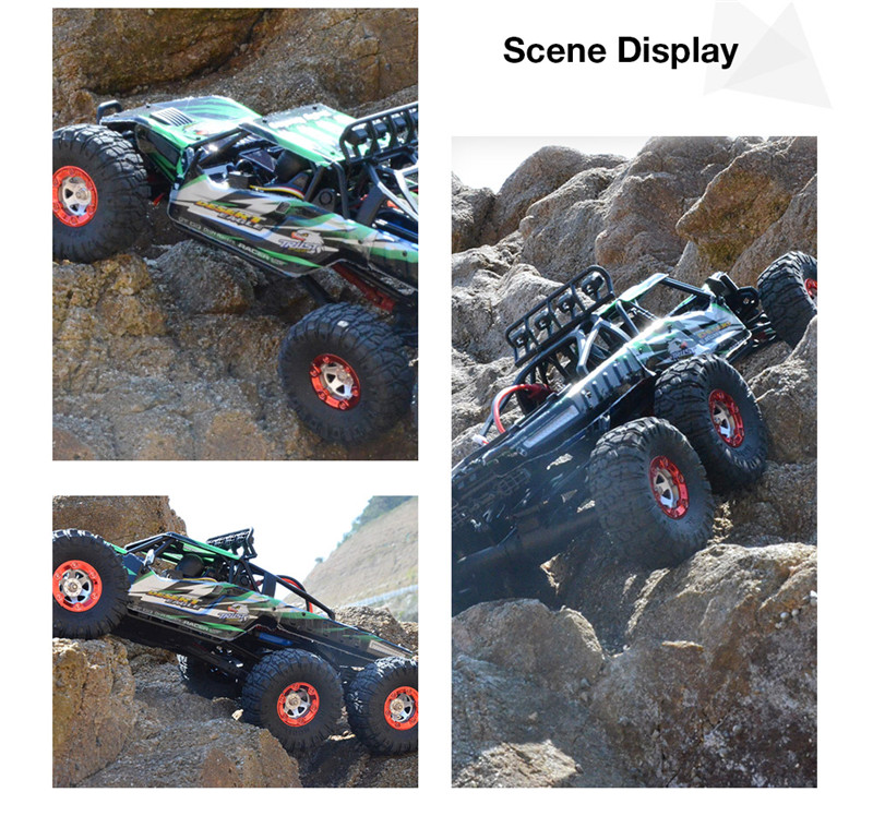 FEIYUE FY06 1:12 2.4GHz 6WD RC Off-road Desert Truck FEIYUE FY06 1:12 2.4GHz 6WD RC Off-road Desert Truck