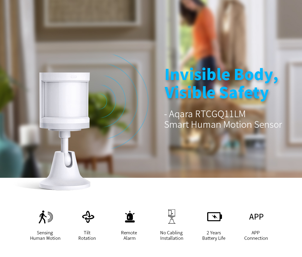 Aqara RTCGQ11LM Smart Home Human Motion Sensor