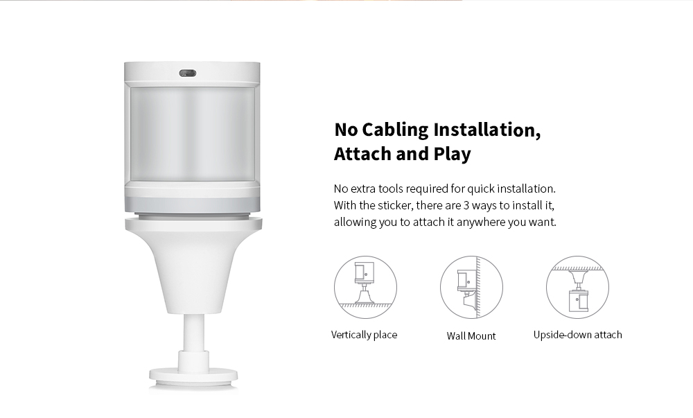 Aqara RTCGQ11LM Smart Home Human Motion Sensor Aqara RTCGQ11LM Smart Home Human Motion Sensor