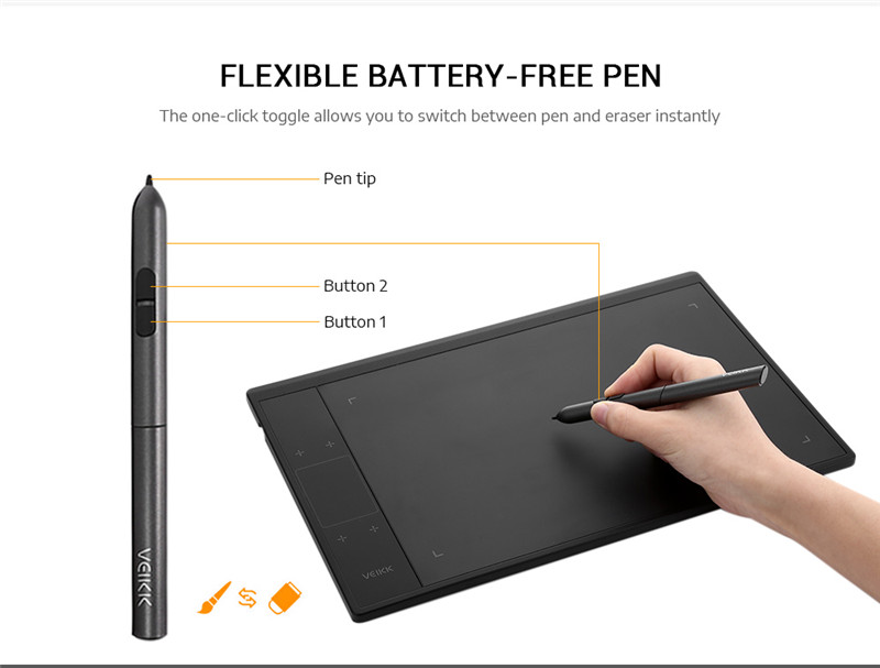 VEIKK A30 Digital Drawing Tablet VEIKK A30 Digital Drawing Tablet