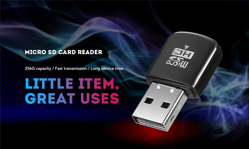 Mini Micro SD / TF Card Reader USB2.0