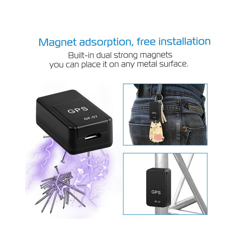 GF07 Magnetic Mini Car Tracker GPS