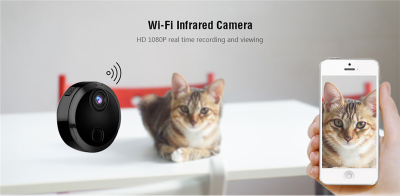 HDQ15 1080P HD Wi-Fi Night Vision Infrared surveillance Camera