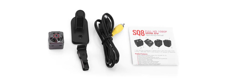 Portable SQ8 1080P Mini DV DVR surveillance camera camcorder