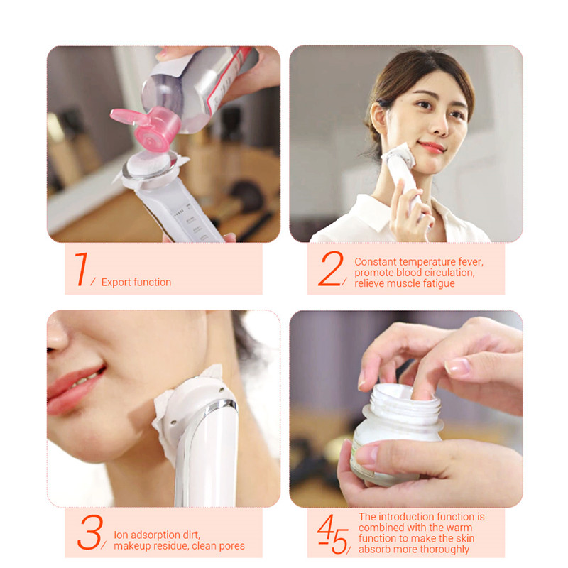 K_SKIN KD9960 Ion Beauty Face Cleansing Massager