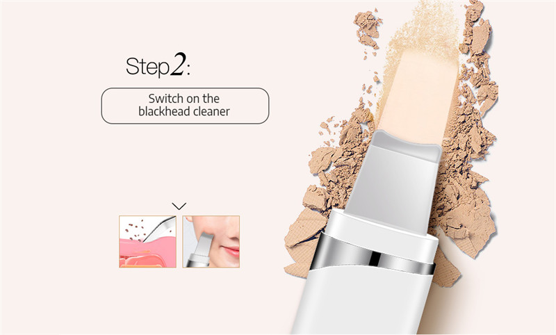 K_SKIN KD8023 Ultrasonic Blackhead Acne Removal Pore Cleaner K_SKIN KD8023 Ultrasonic Blackhead Acne Removal Pore Cleaner
