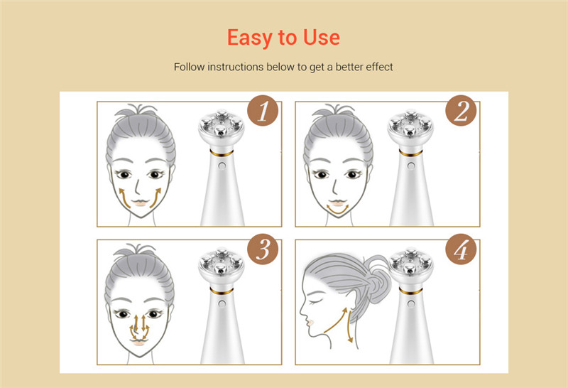 K_SKIN Facial Massager Portable Skin Care