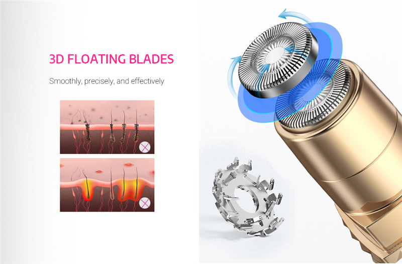 K_SKIN KD505 Painless Facial Body Hair Remover Trimmer K_SKIN KD505 Painless Facial Body Hair Remover Trimmer