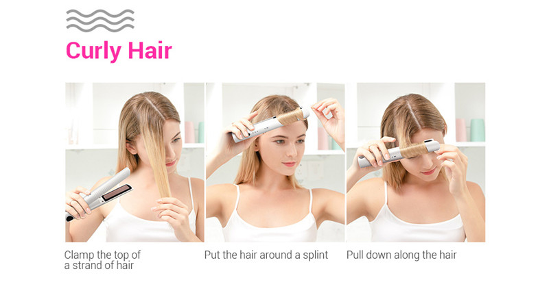 K_SKIN KD - 386 Hair Curler Straightener K_SKIN KD - 386 Hair Curler Straightener