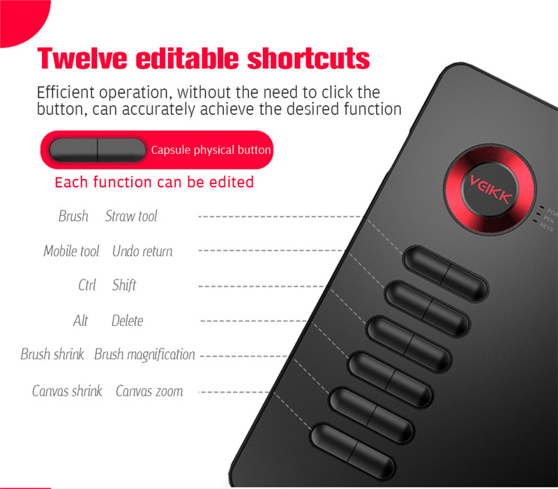 VEIKK A15 0.9cm Ultra-thin 8192 Levels Tablet VEIKK A15 0.9cm Ultra-thin 8192 Levels Tablet