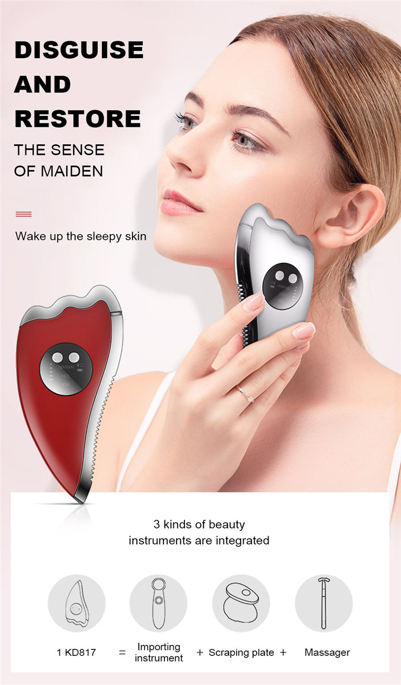 K_SKIN KD817 Dredge Meridian Soothing Fatigue Scraping Plate K_SKIN KD817 Dredge Meridian Soothing Fatigue Scraping Plate