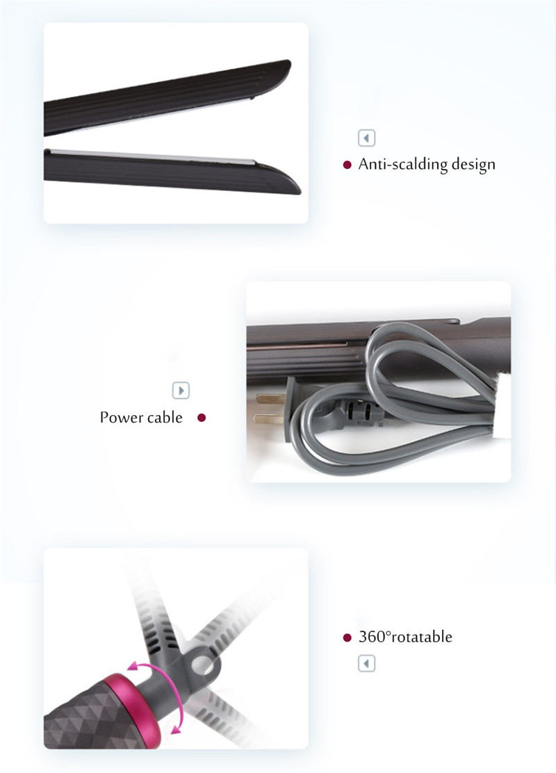KSKIN KD3886A Rechargeable Hair Straightener Curler Roller