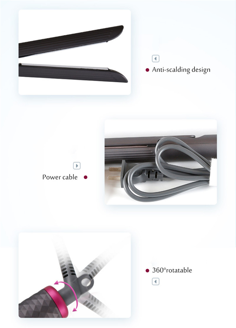 KSKIN KD3886A Rechargeable Hair Straightener Curler Roller KSKIN KD3886A Rechargeable Hair Straightener Curler Roller