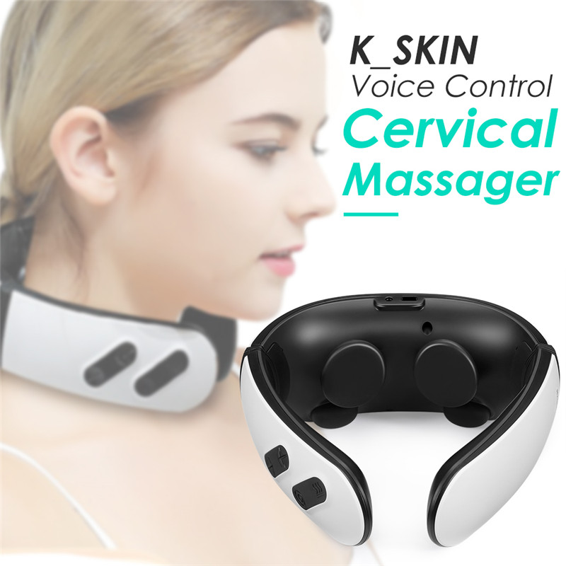 Voice Control Cervical Massager