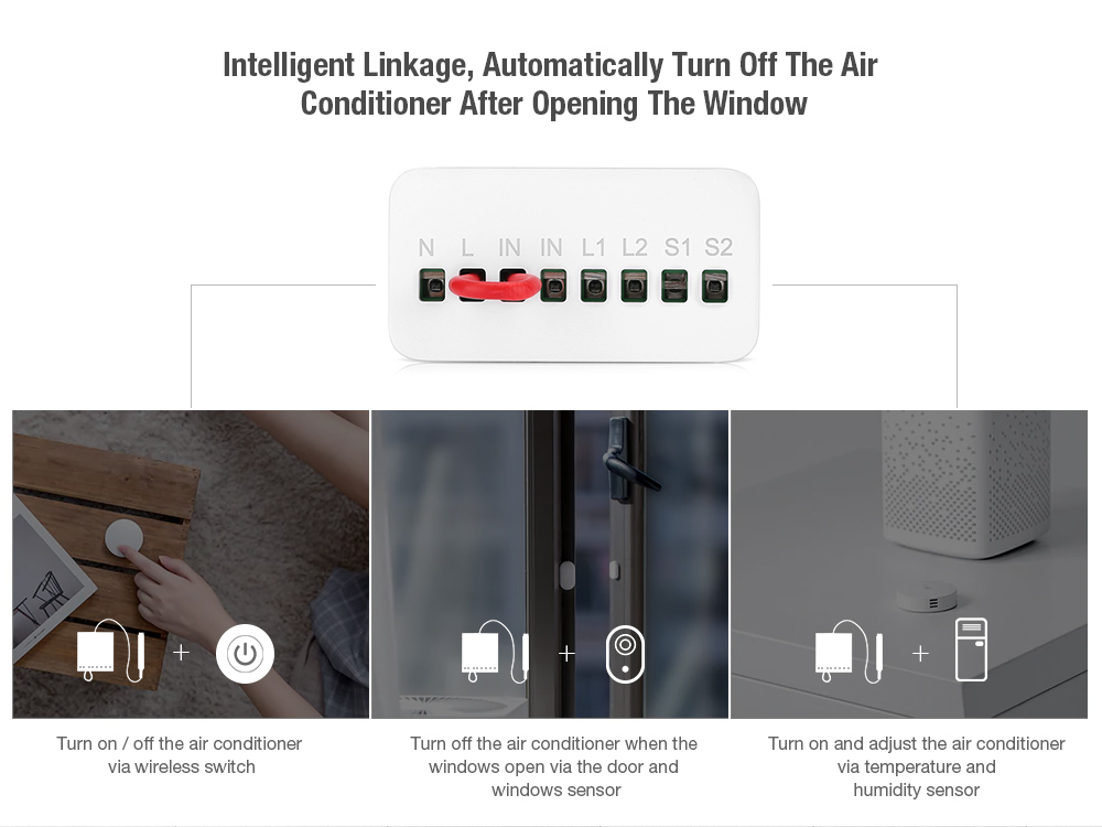 Aqara two-way module smart setting APP control