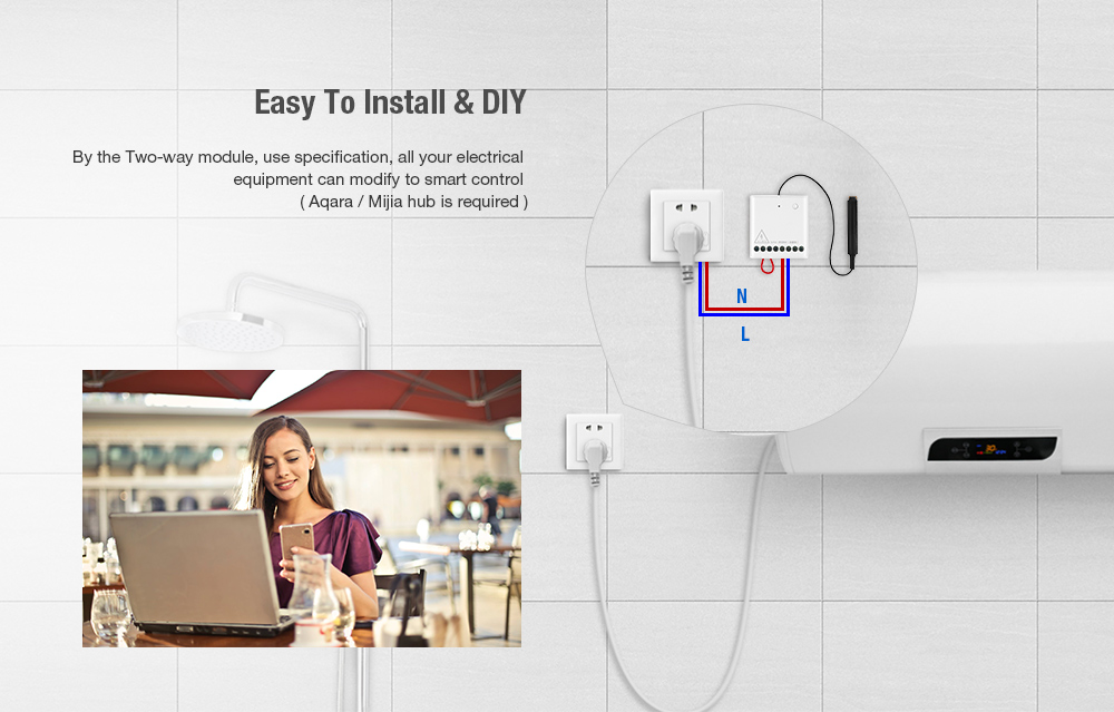 Aqara two-way module smart setting APP control