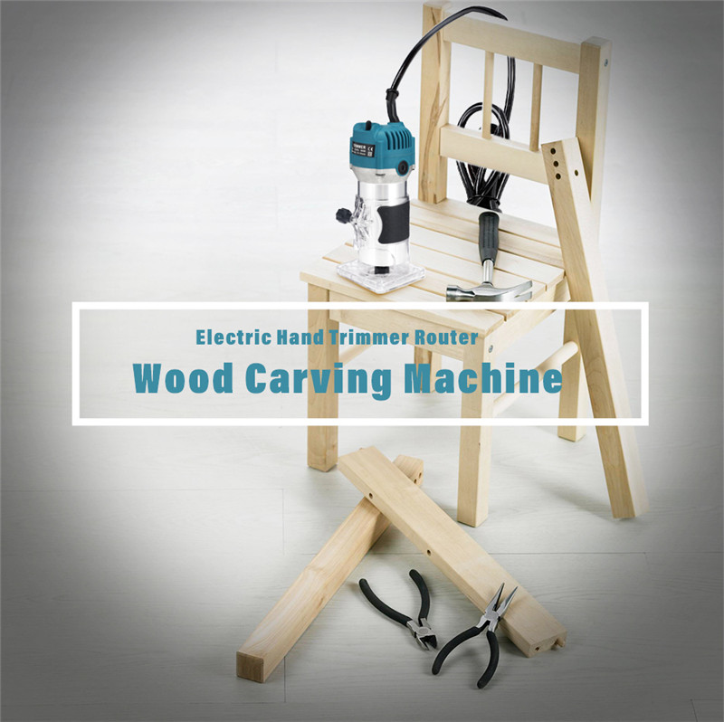 800W electric hand trimmer router wood carving machine 800W electric hand trimmer router wood carving machine