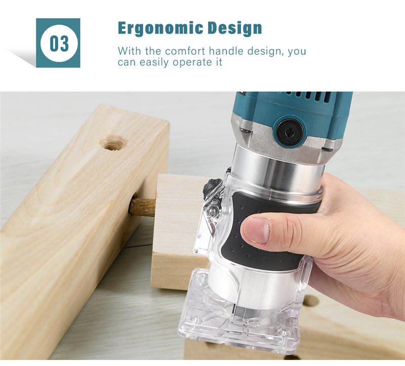 800W electric hand trimmer router wood carving machine 800W electric hand trimmer router wood carving machine