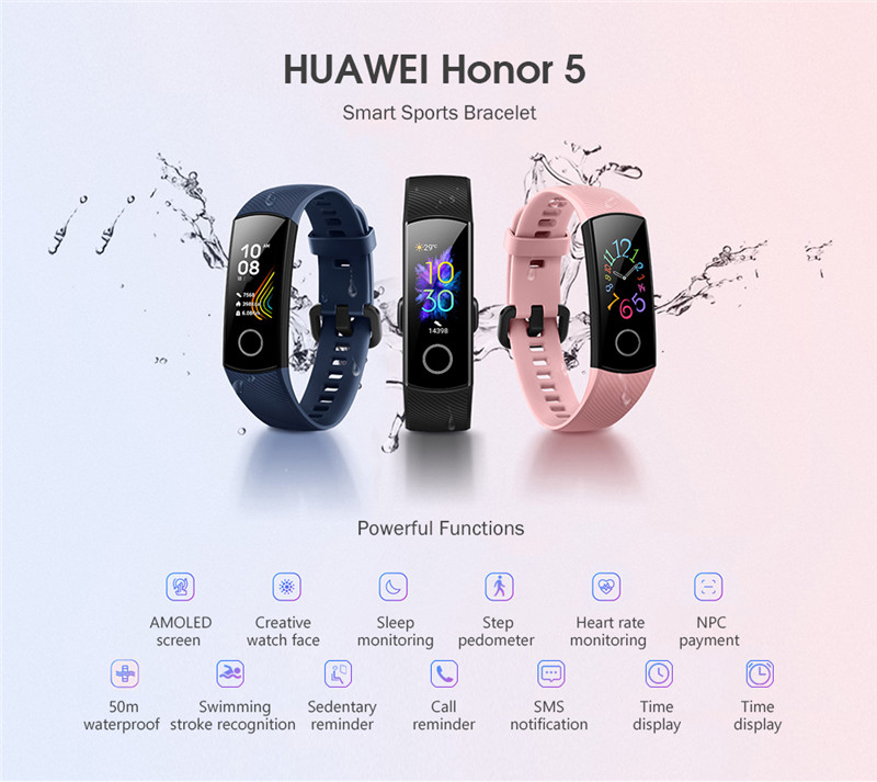 HUAWEI honor 5 CRS-B19S smart watch sports bracelet