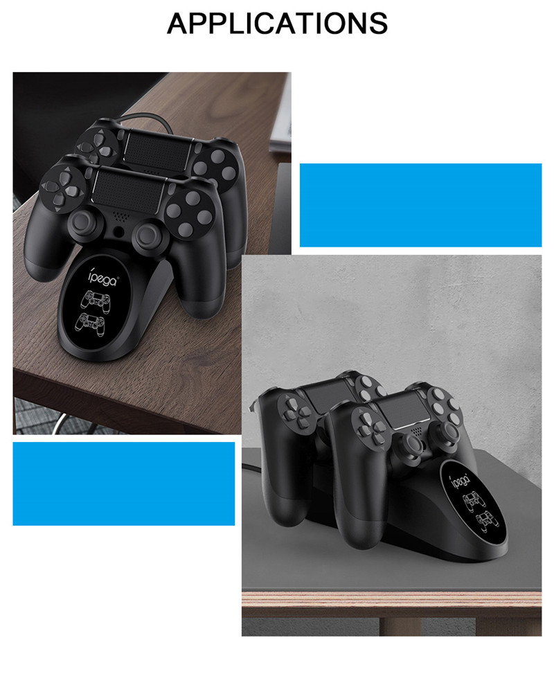 iPEGA PG - 9180 for P4 Handle Charging Stand Dual Charger iPEGA PG - 9180 for P4 Handle Charging Stand Dual Charger