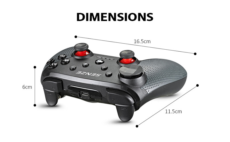 SENZE SZ - 912B Bluetooth Wireless Game Controller Gamepad Joystick