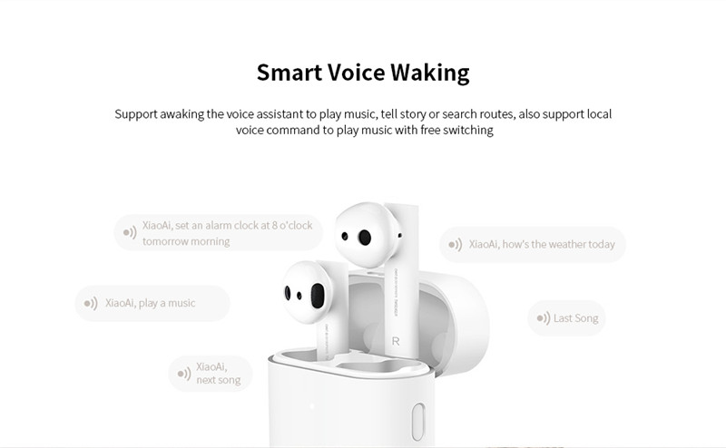 Xiaomi Air 2 Bluetooth 5.0 Binaural Earphones Xiaomi Air 2 Bluetooth 5.0 Wireless Earbuds