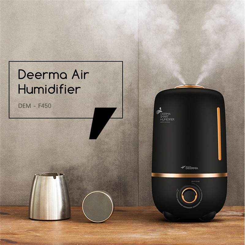 Deerma DEM - F450 Cool Mist Air Humidifier 4L Mute Fog Creator