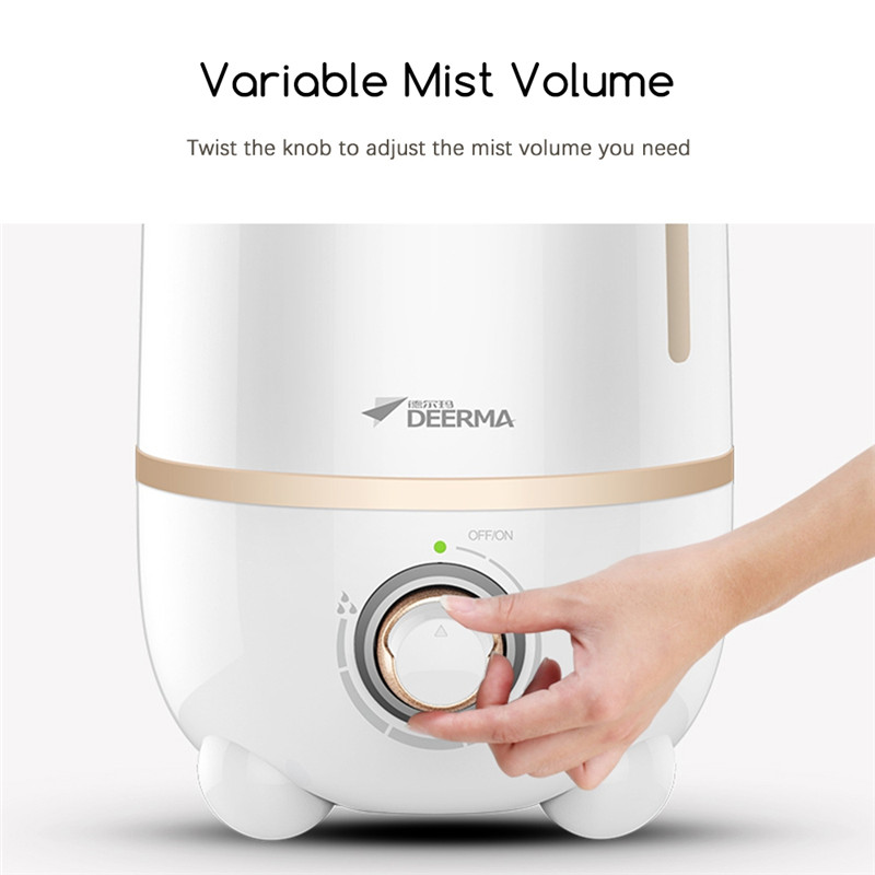 Deerma DEM - F450 Cool Mist Air Humidifier 4L Mute Fog Creator