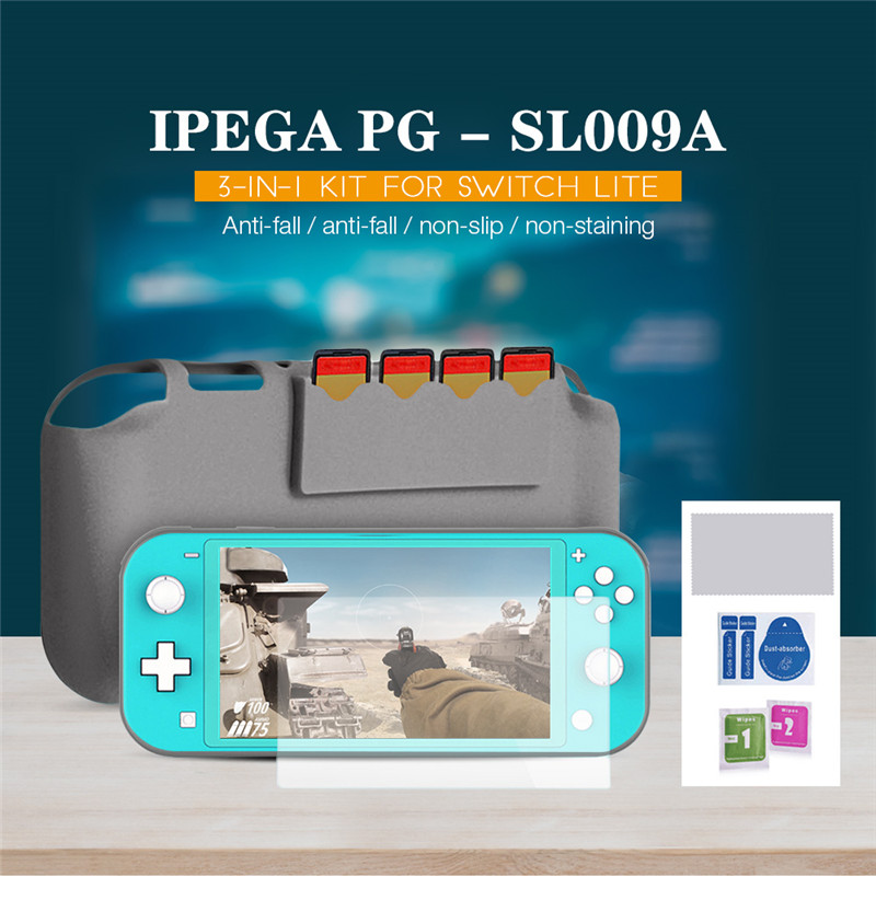 iPEGA PG - SL009B Protective Case Accessories 3-in-1 Kit for Switch Lite
