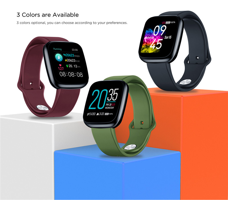 Zeblaze crystal 3 heart rate blood pressure oxygen monitor bluetooth smart watch Zeblaze crystal 3 heart rate blood pressure oxygen monitor bluetooth smart watch