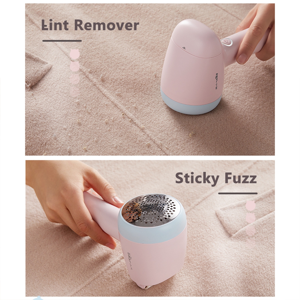 Bear Rechargeable Fabric Shaver Defuzzer Electric Lint Remover