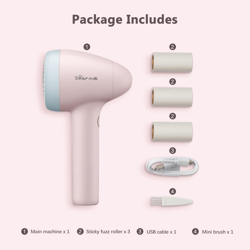 Bear Rechargeable Fabric Shaver Defuzzer Electric Lint Remover Bear Rechargeable Fabric Shaver Defuzzer Electric Lint Remover