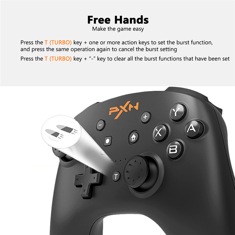 PXN - 9607 PRO Host Gamepad for Switch PXN - 9607 PRO Host Gamepad for Switch