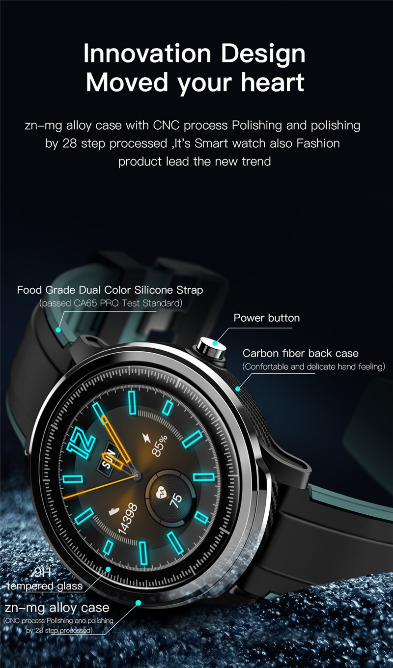 Kospet probe 1.3 inch smart sports watch fitness tracker health monitor bluetooth smartwatch Kospet probe 1.3 inch smart sports watch fitness tracker health monitor bluetooth smartwatch