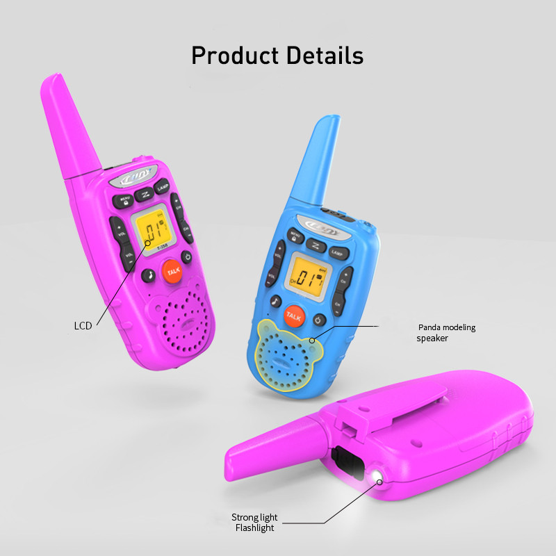 T-358 Kids Walkie Talkie Kids Portable 2 Way Transceiver