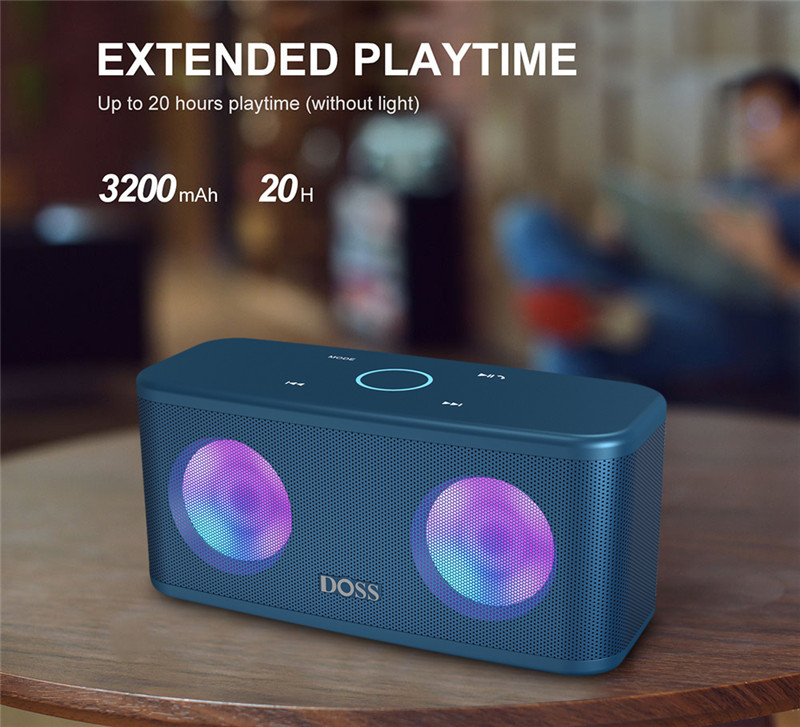 DOSS SoundBox Plus TWS Bluetooth Speaker