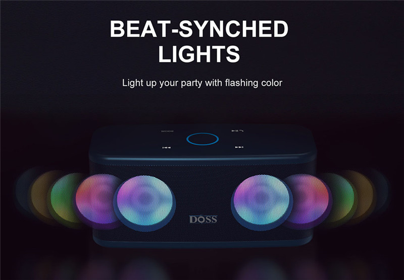 DOSS SoundBox Plus TWS Bluetooth Speaker