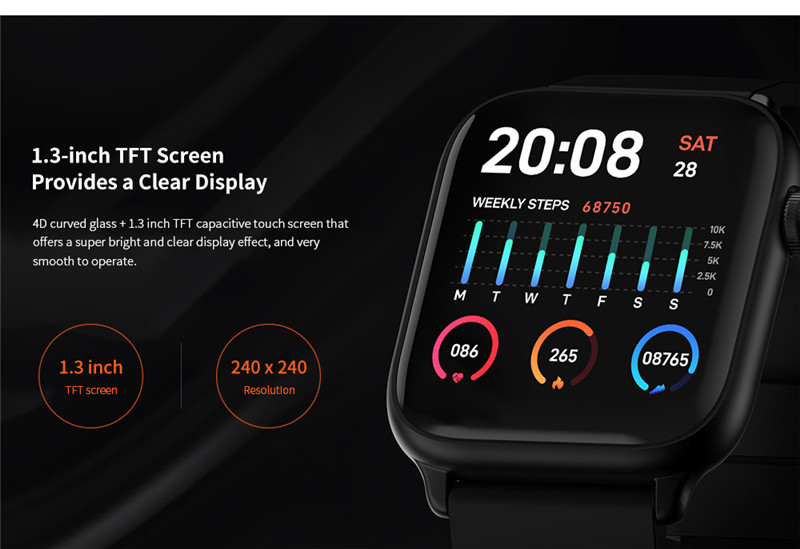 TICWRIS GTS real-time sports smart watch