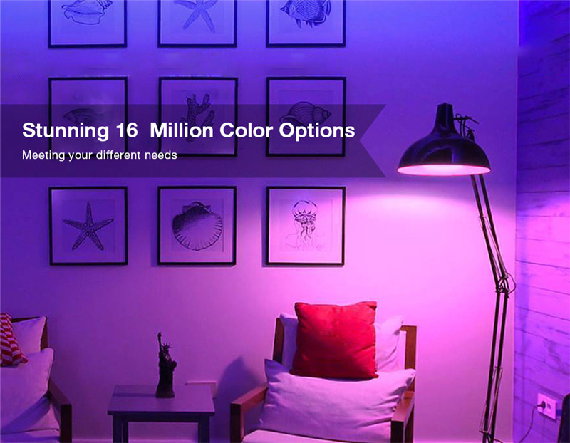Xiaomi 2PCS LED smart bulbs white colorful light