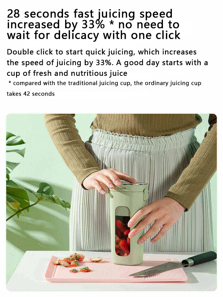 Xiaomi Zhenmi wireless vacuum portable juicer cup maker Xiaomi
